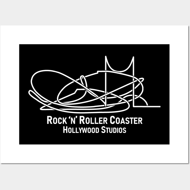 Rock 'n' Roller Coaster 2 Wall Art by SpareFilm